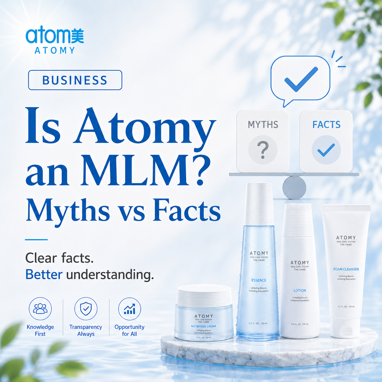 Atomy é um MLM? Separando os mitos dos fatos